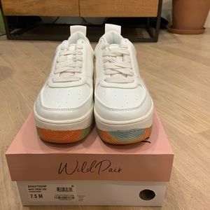 WILD PAIR BRAXTON PLATFORM SNEAKERS